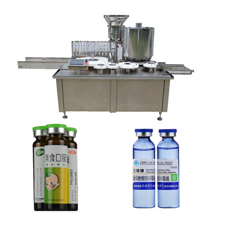 Máy chiết rót nước trái cây tự động / máy chiết rót tinh dầu cbd / Nhà sản xuất máy chiết rót chai e juce Trung Quốc